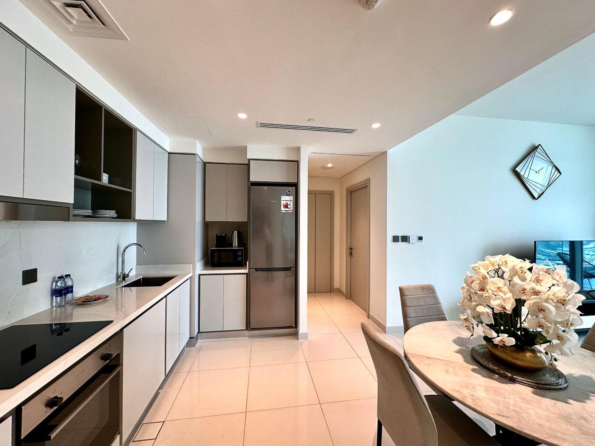 Lux Bnb I Sun Rise Bay I Palm & Sea View Dubai Exterior photo